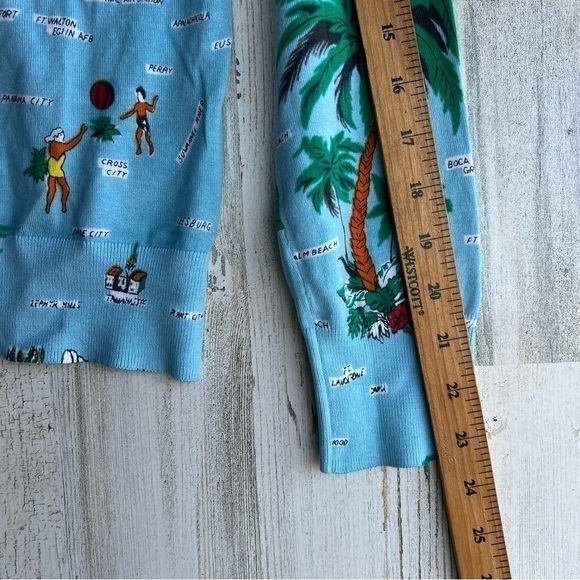 J. Crew Florida‎ Map Sweater Size Medium - Picture 16 of 16